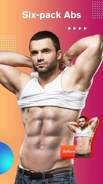 Manly Photo Editor - Hairstyles, Abs, Tattoo screenshot 3