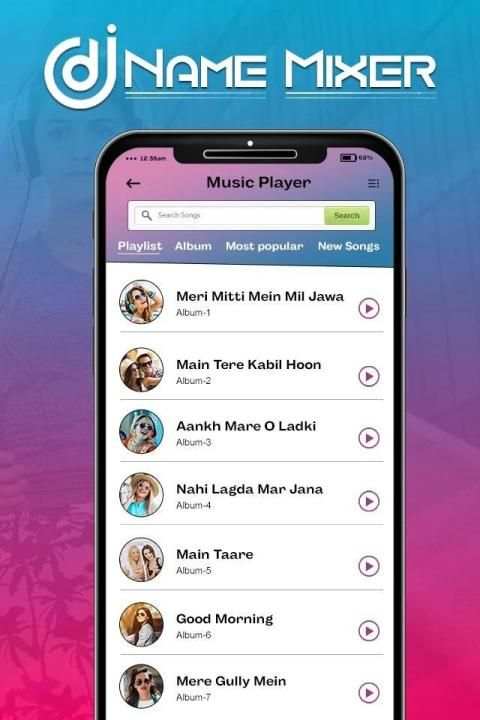 DJ Name Mixer - Mix Name to Song screenshot 5
