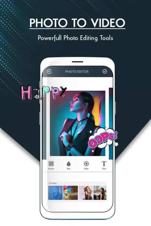 Photo to Video Maker with Music screenshot 1