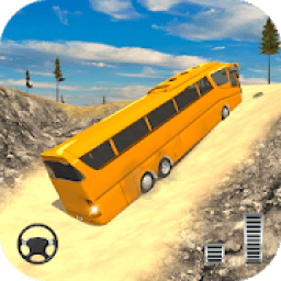 ikon Bus Driving Highway - Mountain Bus Driver