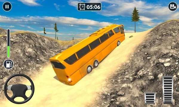 Bus Driving Highway - Mountain Bus Driver स्क्रीनशॉट 1