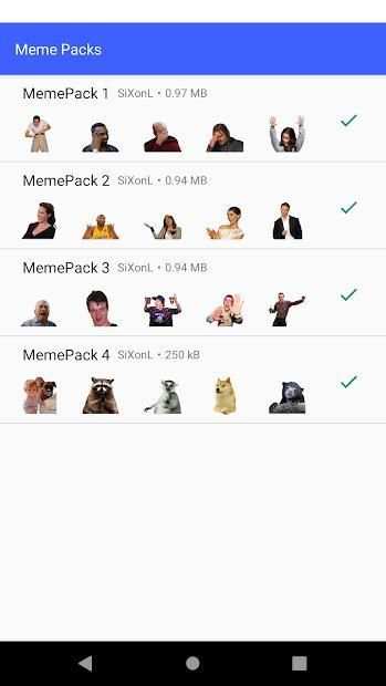 Meme Sticker Pack For Whatsapp screenshot 2