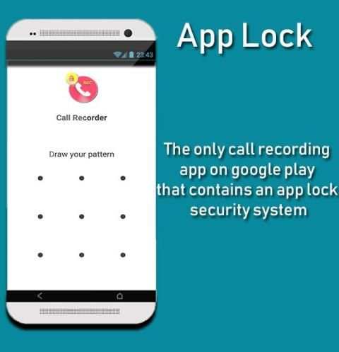 Automatic Call Recorder with App Lock स्क्रीनशॉट 3