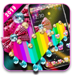 ikon Diamond Rainbow Love Heart Theme