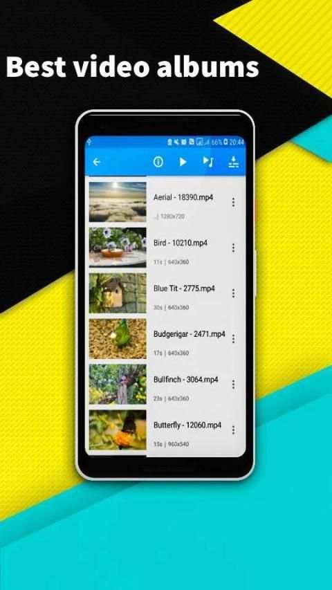 VIDEO PLAYER - minimize audio video player screenshot 6