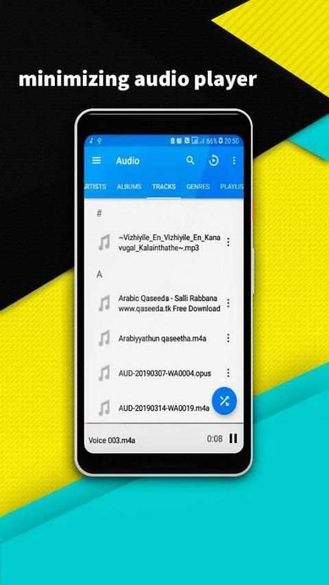 VIDEO PLAYER - minimize audio video player screenshot 4