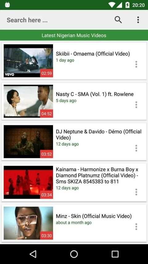 Nigerian Music Videos ** स्क्रीनशॉट 4