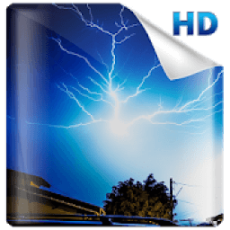 ikon Thunder Storm Lightning APUS Live Wallpaper