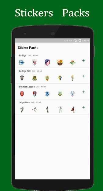 Fútbol Stickers (WAStickerApps) screenshot 2