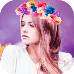 ikon Flower Crown Camera - Flower Crown Photo Editor