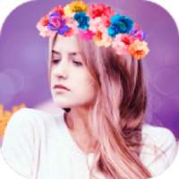 Flower Crown Camera - Flower Crown Photo Editor