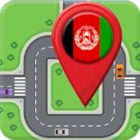 * Afghanistan Offline maps and navigation GPS 3D