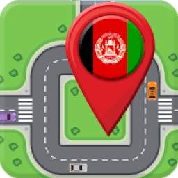 * Afghanistan Offline maps and navigation GPS 3D