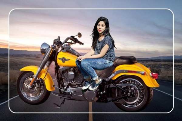 Bike Photo Editor - Photo Frames, Sticker screenshot 4