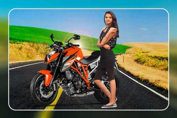Bike Photo Editor - Photo Frames, Sticker screenshot 3