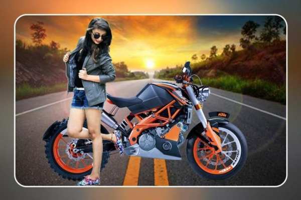 Bike Photo Editor - Photo Frames, Sticker screenshot 5