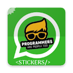 ikon Programmer Stickers for Whatsapp -Tech Sticker