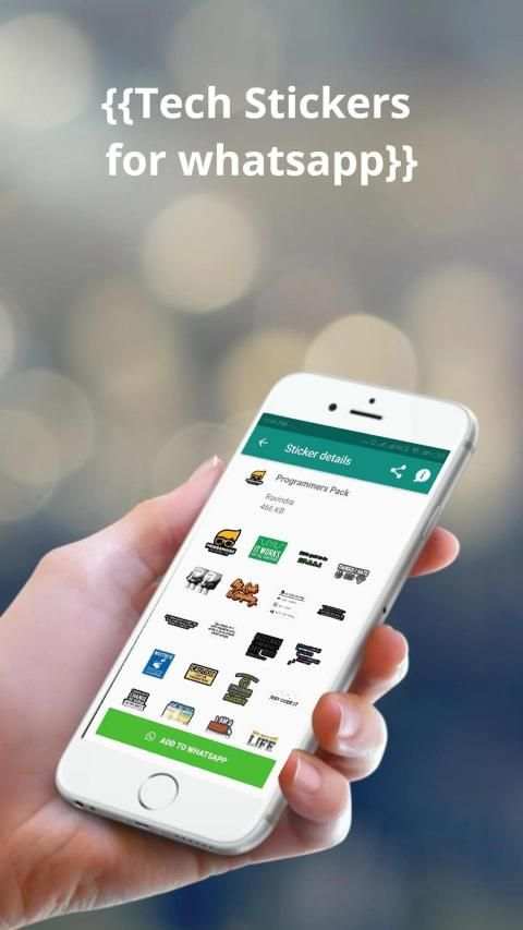 Programmer Stickers for Whatsapp -Tech Sticker स्क्रीनशॉट 2
