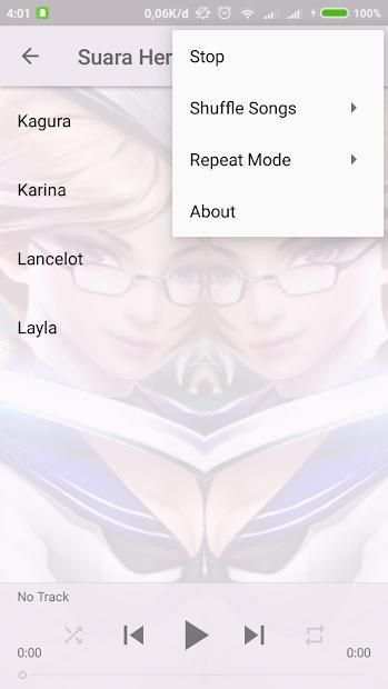 Suara Hero Mobile Legends Offline screenshot 1
