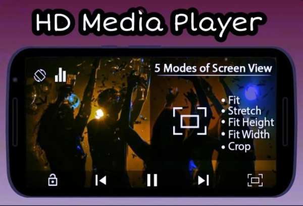 Real Video Player HD - Media Player स्क्रीनशॉट 3