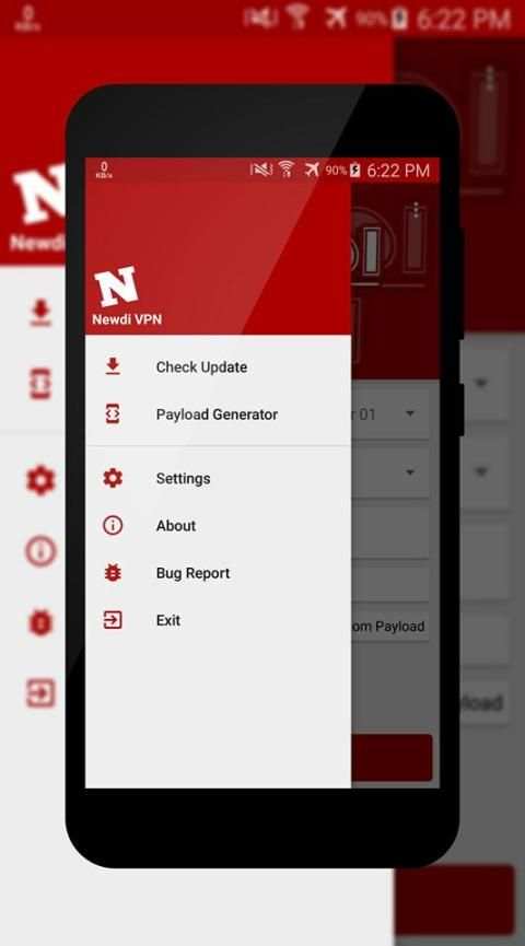 Newdi VPN screenshot 2