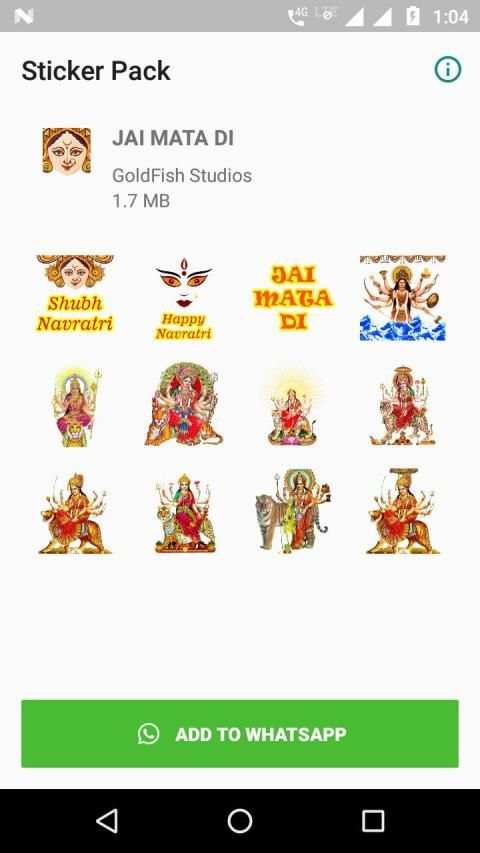 Navratri WhatsApp Stickers screenshot 5