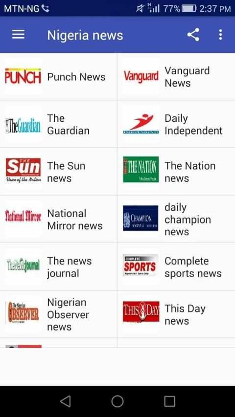 Nigeria News स्क्रीनशॉट 4