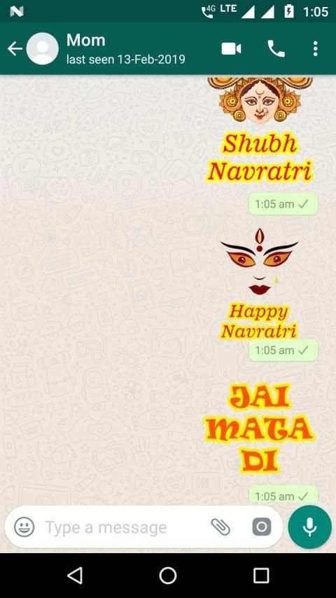 Navratri WhatsApp Stickers screenshot 3