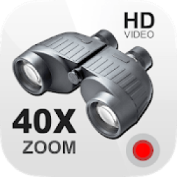Binoculars 40x zoom Night Mode (Photo and Video) أيقونة