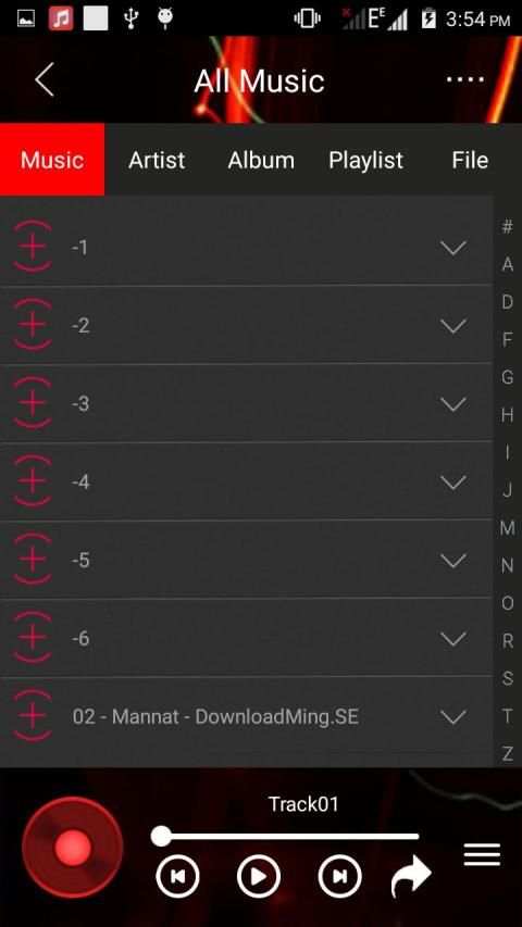 Music Mp3 Player स्क्रीनशॉट 7