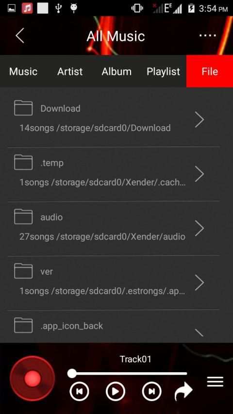 Music Mp3 Player स्क्रीनशॉट 5