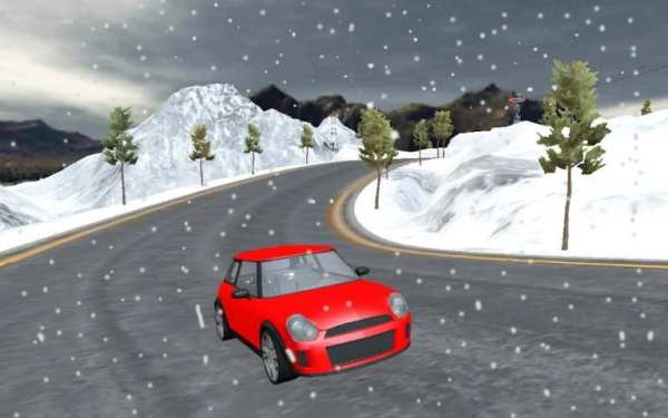 Snow Car Driving 2019 - Car Driving Simulator स्क्रीनशॉट 2