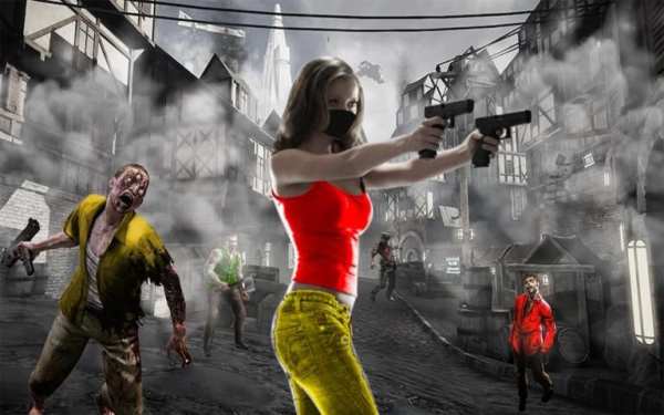 ModerN Shooter: Zombie Shooting Games screenshot 4