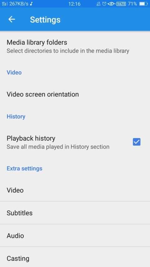 MX Video and Audio player screenshot 2