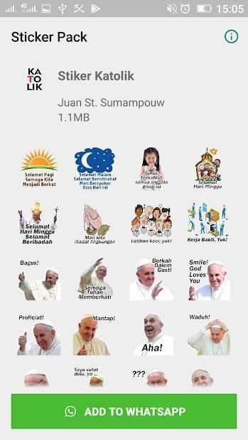 Stiker Katolik untuk Whatsapp screenshot 2