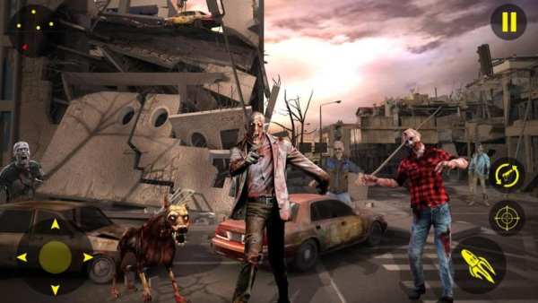 Zombie World Wars Strike: Survive in Infected Fort screenshot 3