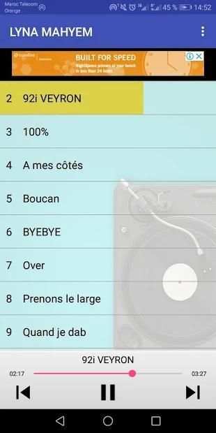 LYNA MAHYEM Chansons screenshot 2