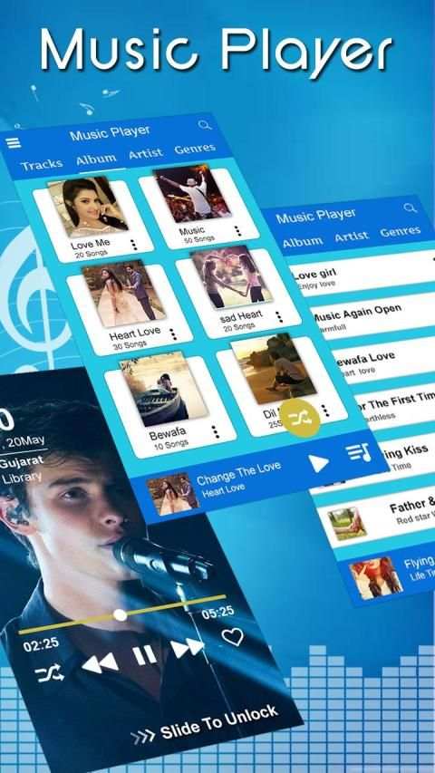 Music Player - Audio Player स्क्रीनशॉट 5