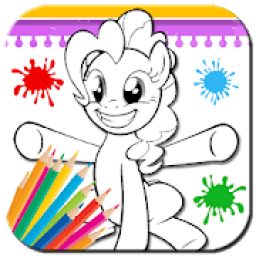 ikon Little Pony Coloring Game Kids