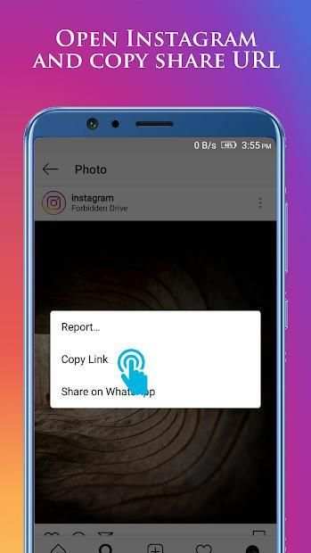 Insta downloader screenshot 1