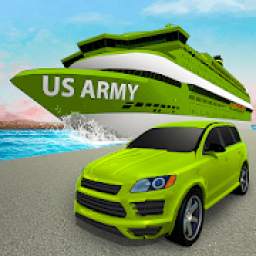 US Army Ship Car Transport Simulator