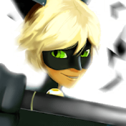 Adventures Cat Noir Runner World icon