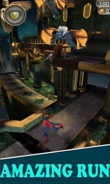 Temple Spider Run Jungle World स्क्रीनशॉट 1
