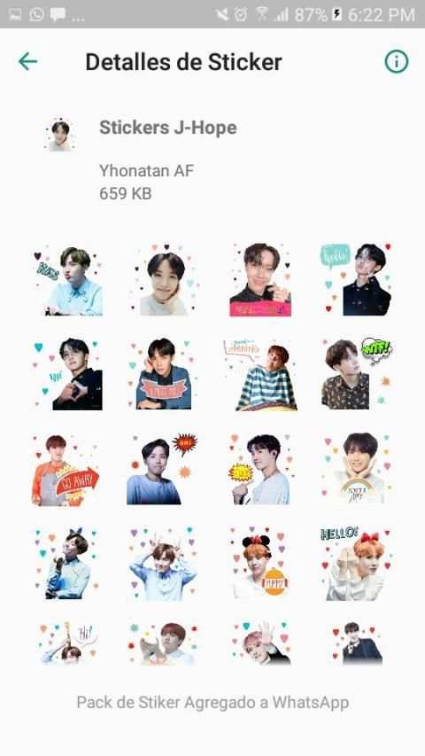 BTS Stickers KPop para Whatsapp screenshot 1