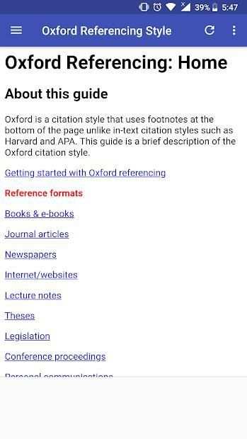 Oxford Reference Style Guide screenshot 2