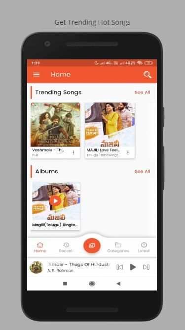 Naa Ringtones - Telugu Songs, Ringtones - By Beans स्क्रीनशॉट 3