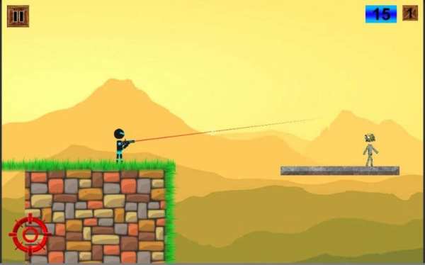Free-Fire Stickman Warrior vs Zombie screenshot 8