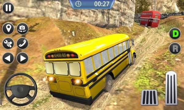 Bus Climb Hill Driving Game - Uphill Climb Bus screenshot 3