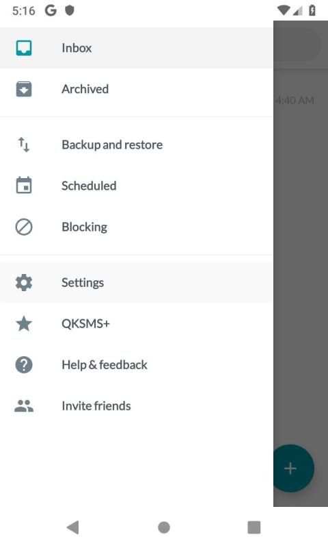 Simple SMS screenshot 3