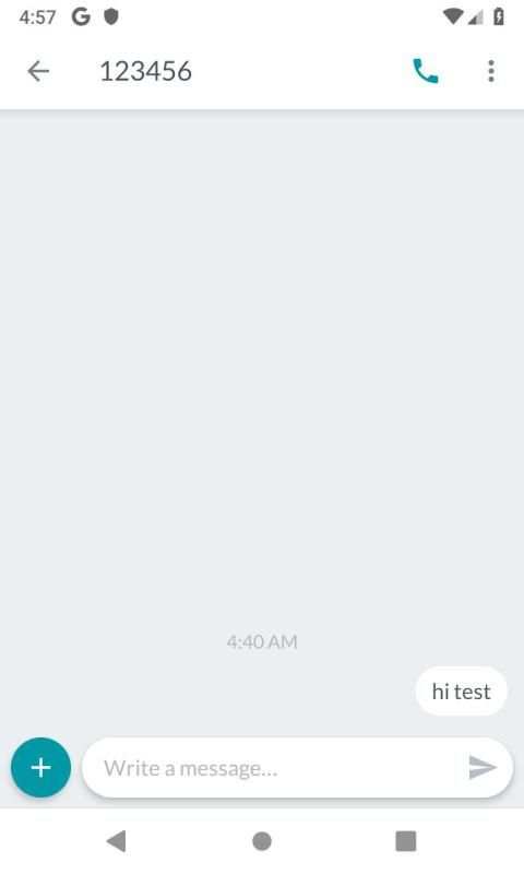 Simple SMS screenshot 2